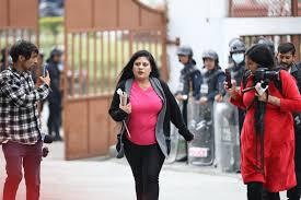 महेश बस्नेतविरुद्ध पक्राउको माग गर्दै शोभा पाठक प्रहरीमा